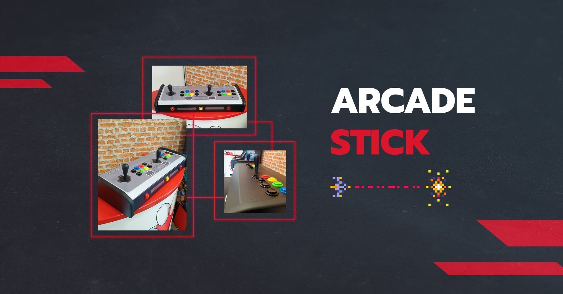 Arcade Stick | Poster | Bricogame