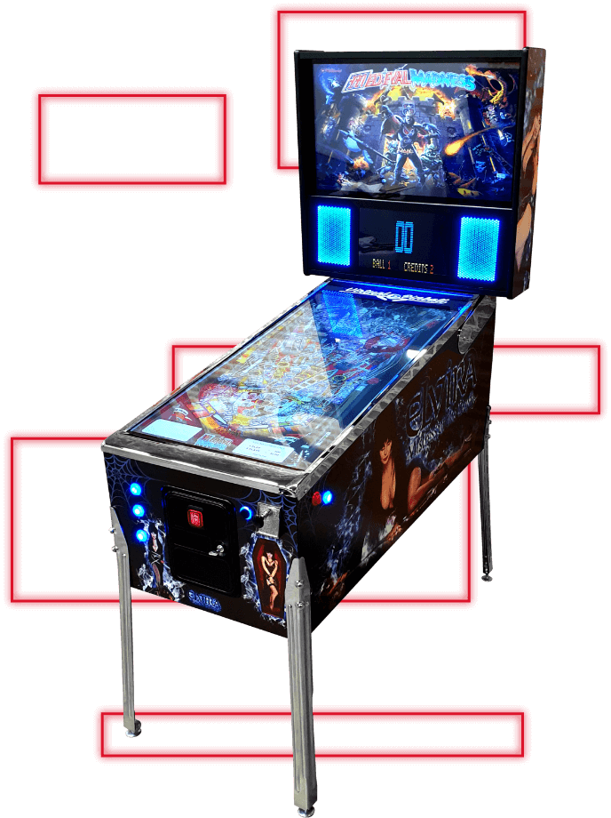 VP-03 Nueva Máquina Ranura Virtual de Pinball Máquina Arcade Starwars